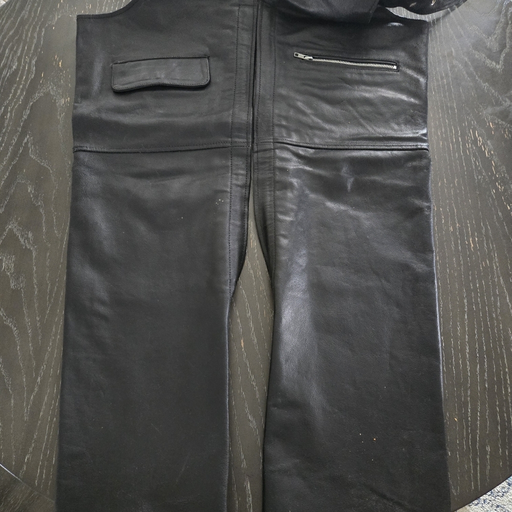 Leather chaps